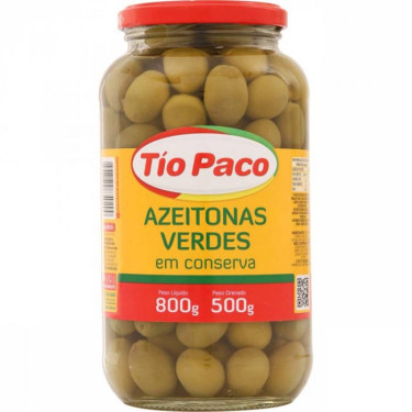 Azeitona Tio Paco 500G Vidro