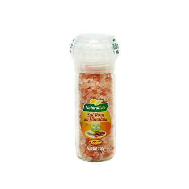 Sal Rosa Himalaia C/Moedor Natural Life 100g