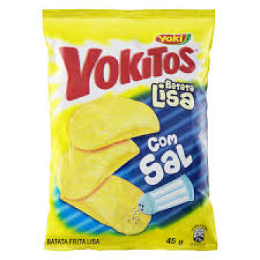 Salgadinho Yokitos 45g Batata Lisa