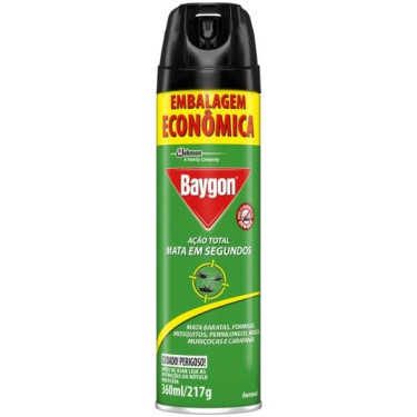 Inseticida Baygon Aero 360ml Ação Total