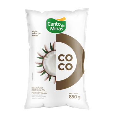 Bebida Lactea Canto de Minas Coco 850G Sc.