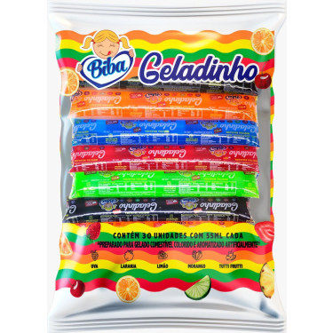 Geladinho Biba 30x55ml