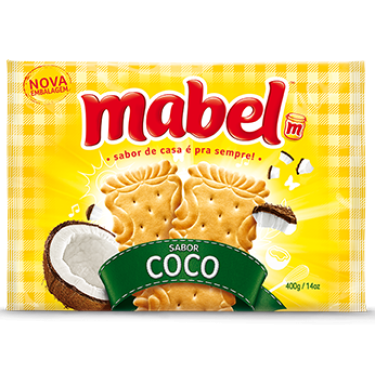Biscoito Mabel 400G Coco