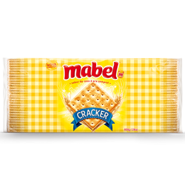 Biscoito Mabel 800G Cream Cracker