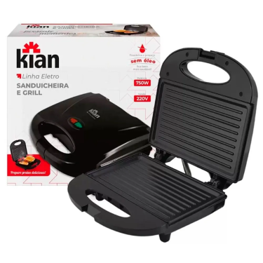 Sanduicheira Grill Kian 750w 127v