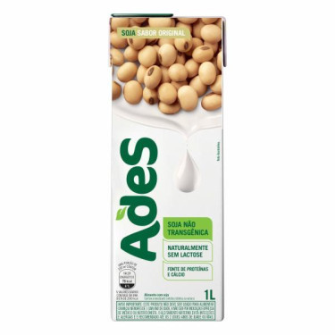 Bebida Soja Ades Original 1L