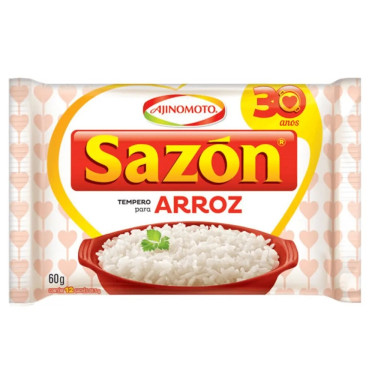 Tempero Sazon 60G Arroz Branco