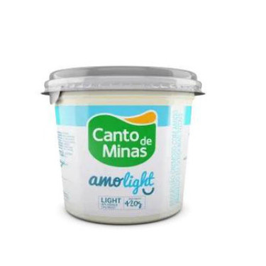 Requeijão Canto de Minas 400G Cremoso Light Pote
