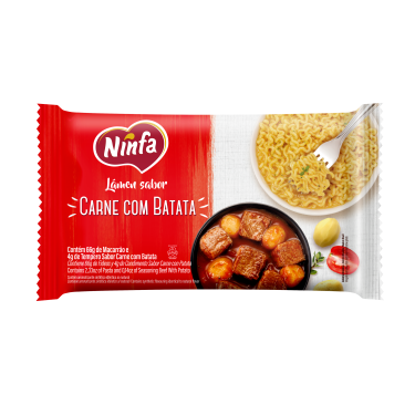 Macarrão Lamen Instantâneo Carne Batata Ninfa 70g