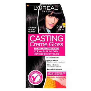 Tintura Casting Creme Gloss 200 Preto