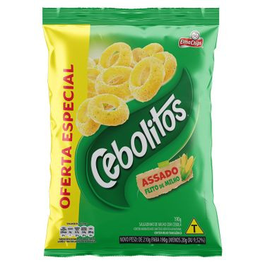 Salg. Cebolitos Elma Chips 190g