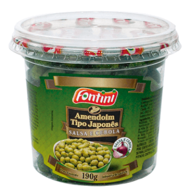 Amendoim Fontini 190g Cebola Salsa 