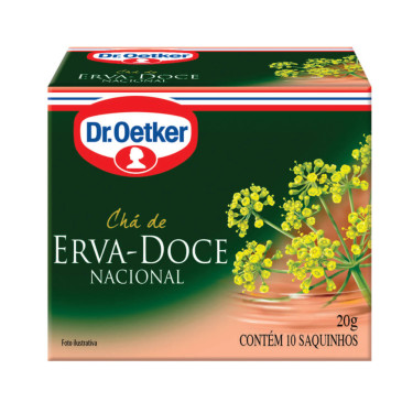 Cha Oetker 20G Erva Doce