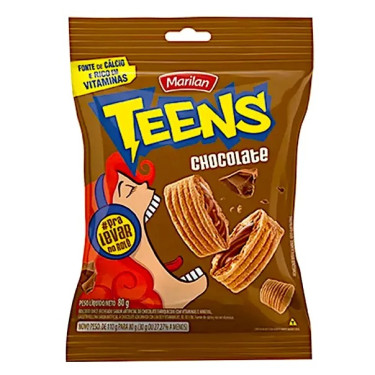Biscoito Marilan Teens 80g Chocolate