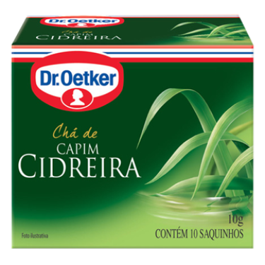 Cha Oetker 10G Capim Cidreira