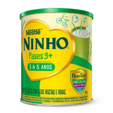 Leite Po 3+prebio Fases Ninho 800g