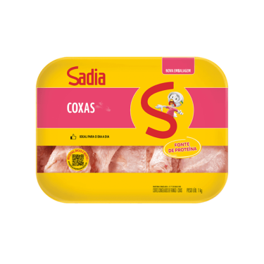 Coxas de Frango Sadia Bandejai 1kg