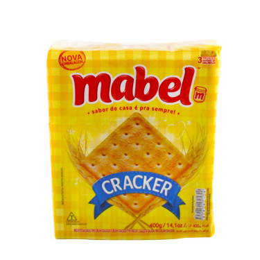 Biscoito Mabel 400G  Cream Cracker