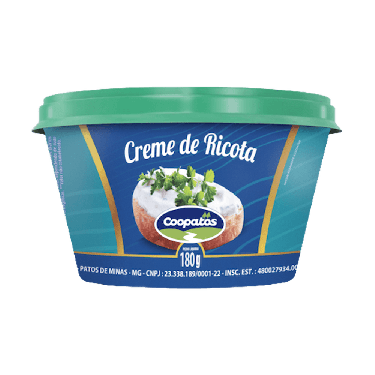 Creme Ricota Coopatos 180g