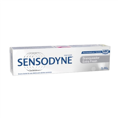 Creme Dental Sensodyne 90g Branquiador Extra Fresh