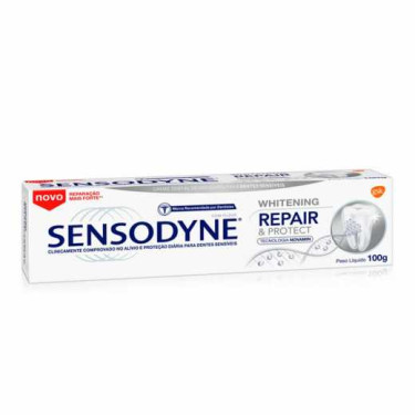 Creme Dental Sensodyne Repai Protec Whitening 100g