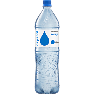 Agua Mineral Crystal 1,5L S/Gas