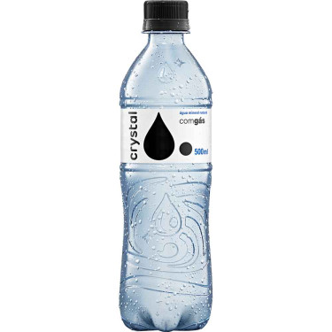 Água Mineral Crystal 500ML Com Gás 