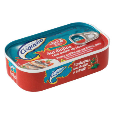 Sardinha Coqueiro 83G Molho