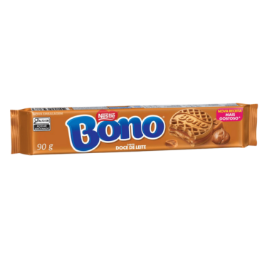 Biscoito Recheado Bono Doce de Leite Nestle 90g
