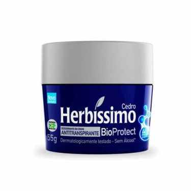 Desodorante Creme Bio Protect Cedro Herbissimo 55g