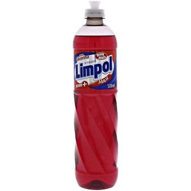 Detergente Limpol Líquido 500Ml Maçã