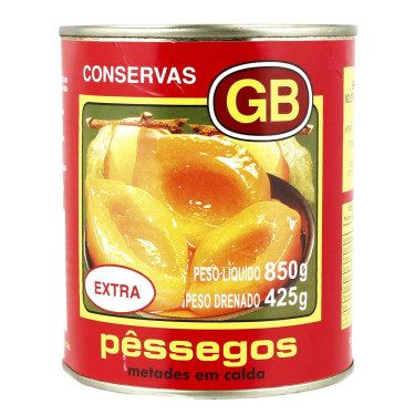 Pêssego em Calda GB 425G