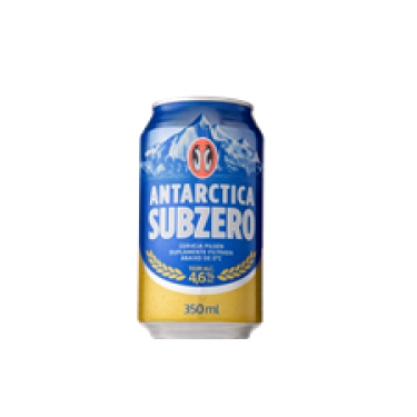 Cerveja Antarctica Sub Zero Pilsen 350ml Lata