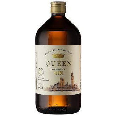 Gin London Dry Queen 1L