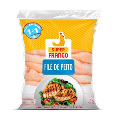 Filé de Peito de Frango Super Frango 1KG