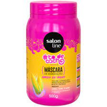 Mascara Capilar Maionese Amido Milho Salon Line 500g