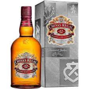 Whisky 12anos Chivas 750ml