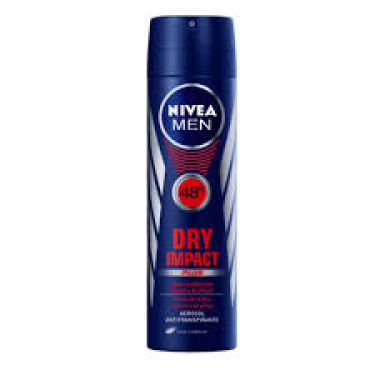 Desodorante Nivea Aero Men 150ml Dry Impact 