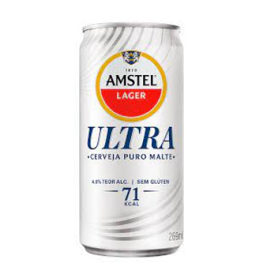 Cerveja Ultra Amstel 269ml Lata