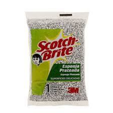 Esponja 3M Scotch Brite Prateada