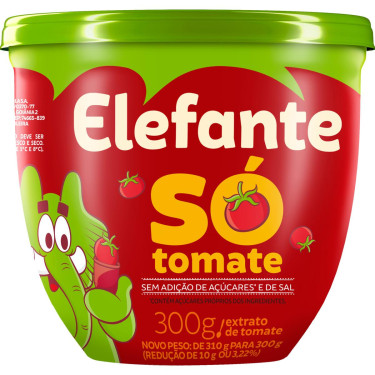 Extrato So Tomate Elefante 300G
