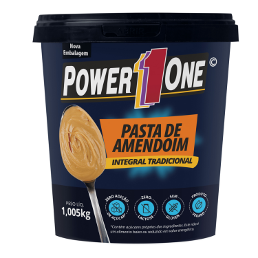 Pasta Amendoim Power One 1,005kg