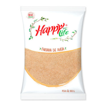 Farinha de Aveia Happy Life 500G