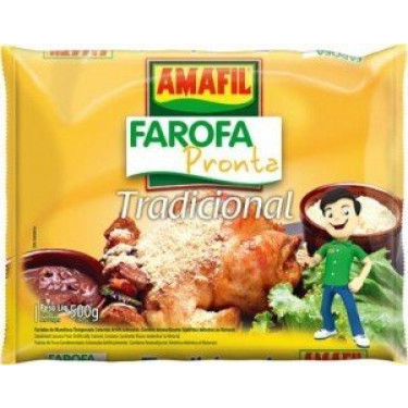 Farofa Amafil 500G Mandioca
