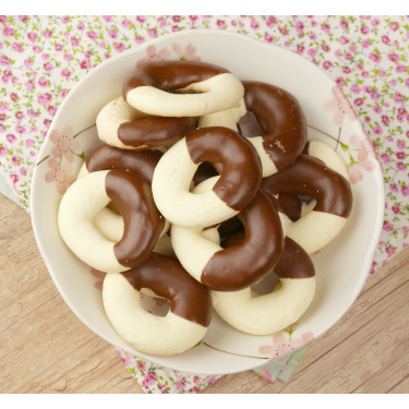 Biscoito Sequilhos Com Chocolate Cada 100G