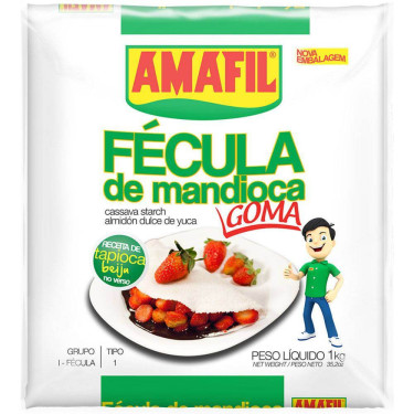 Fécula de Mandioca Amafil 1 KG