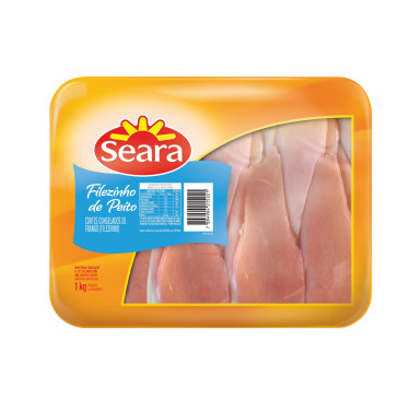 Filezinho De Peito De Frango Seara Bandeja 1Kg