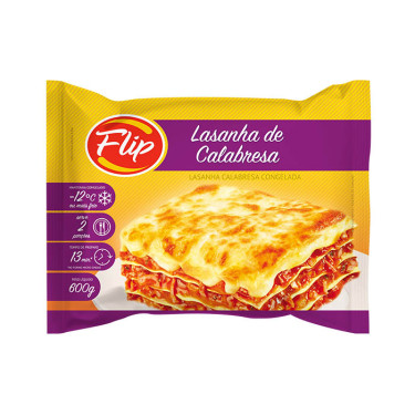 Macarrão Flip Lasanha 600g Calabresa 