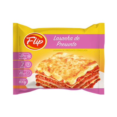 Macarrão Flip Lasanha 600G Presunto