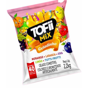 Geladinho Tofii Mix 40x55ml 